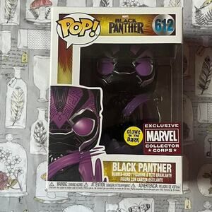 Funko pop black panther glow in the dark